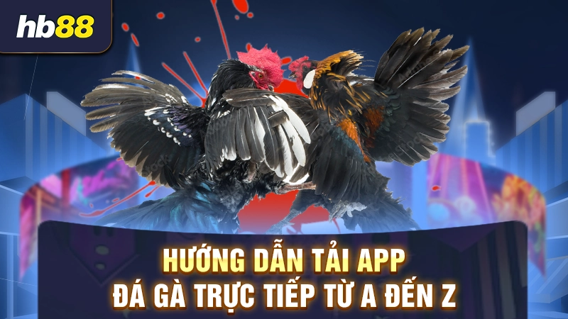 Hướng dẫn tải app đá gà trực tiếp